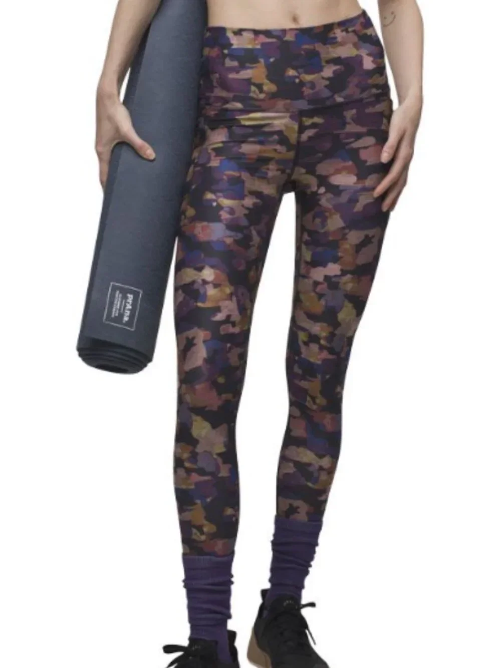 prAna Women's Impresa Pocket Yoga Legging Fall Daze Size Medium